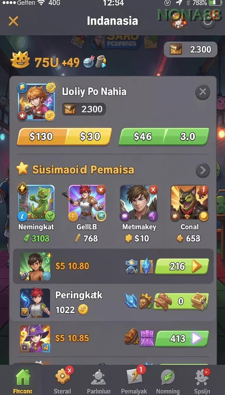 Cuplikan layar WAKTOGEL — halaman utama