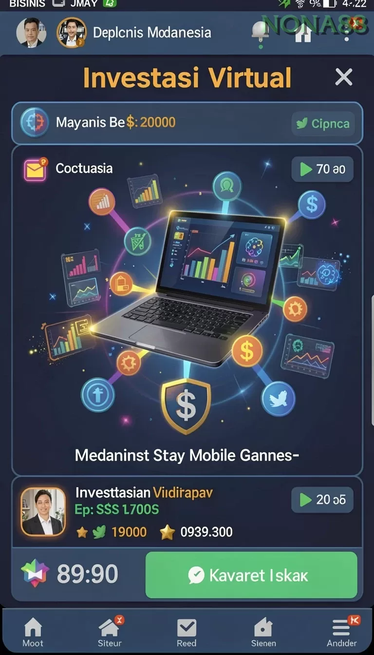 Cuplikan layar SBOBET88 — menu navigasi
